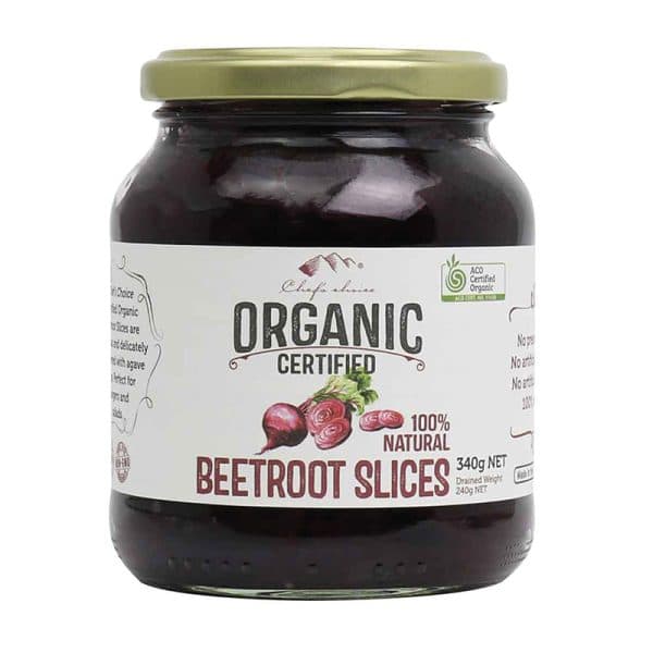Certified Organic Beetroot Slices