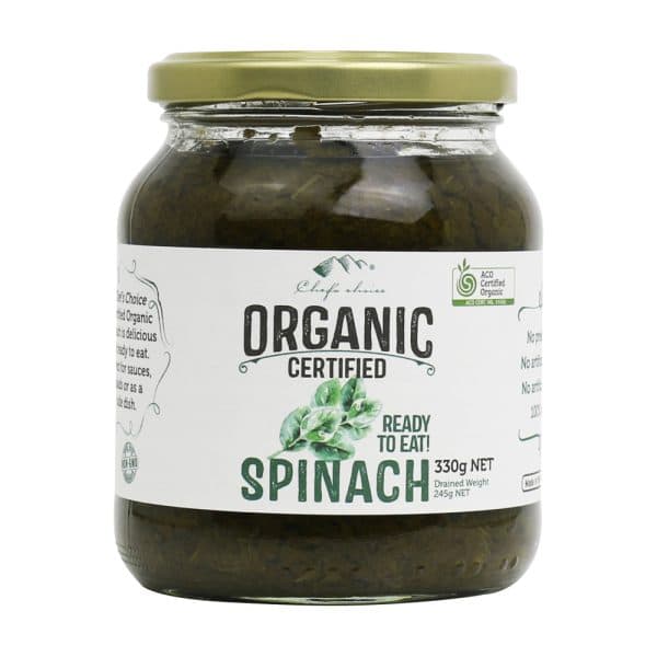 Certified Organic Spinach