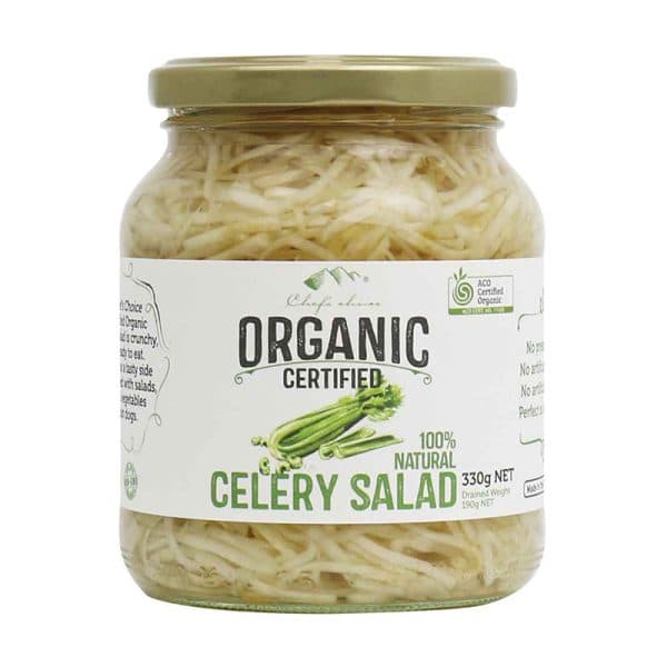 Certified Organic Celery Salad