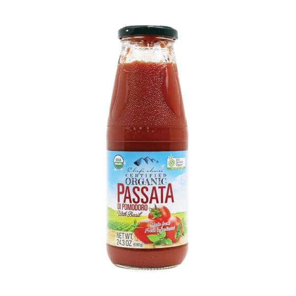 Certified Organic Passata Di Pomodoro with Basil