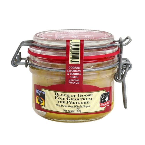 Block of Goose Foie Gras from the Perigord