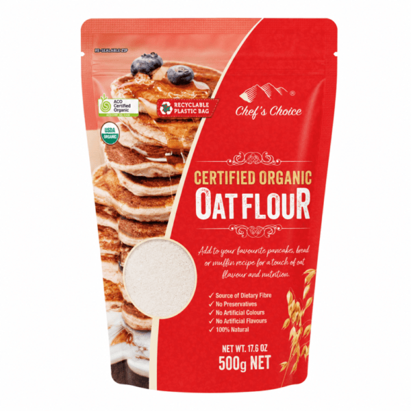 Certified Organic Oat Flour