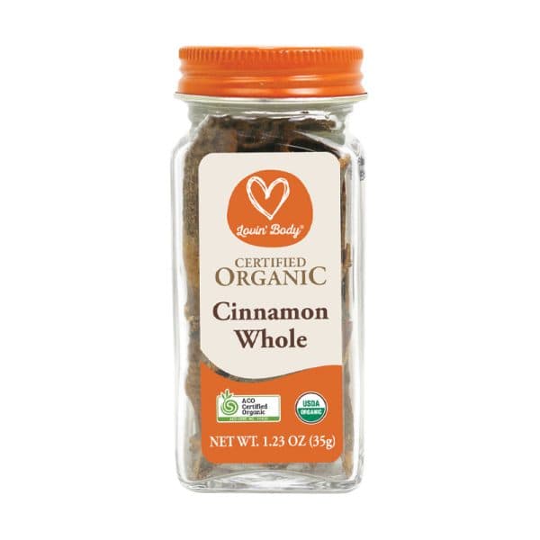 Certified Organic Cinnamon Whole