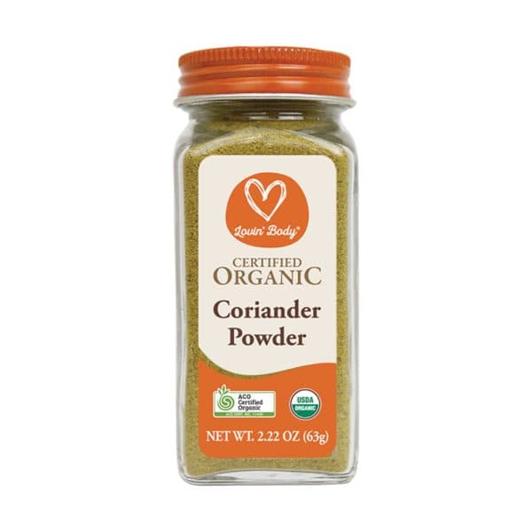 Certified Organic Coriander Powder