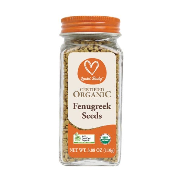 Certified Organic Fenugreek Seeds