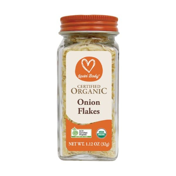 Certified Organic Onion Flakes
