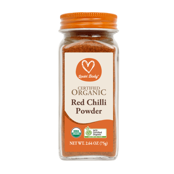 Certified Organic Red Chilli Powder