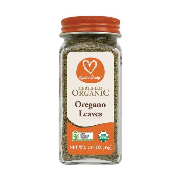 Certified Organic Oregano Leaves