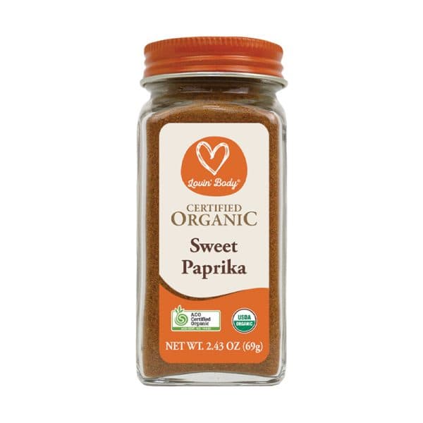 Certified Organic Sweet Paprika
