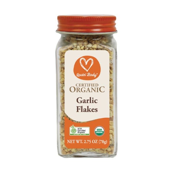 Certified Organic Garlic Flakes