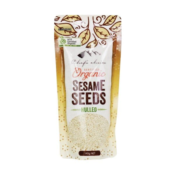 Certified Organic Sesame Seeds – Hulled