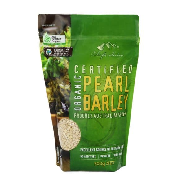 Certified Organic Pearl Barley