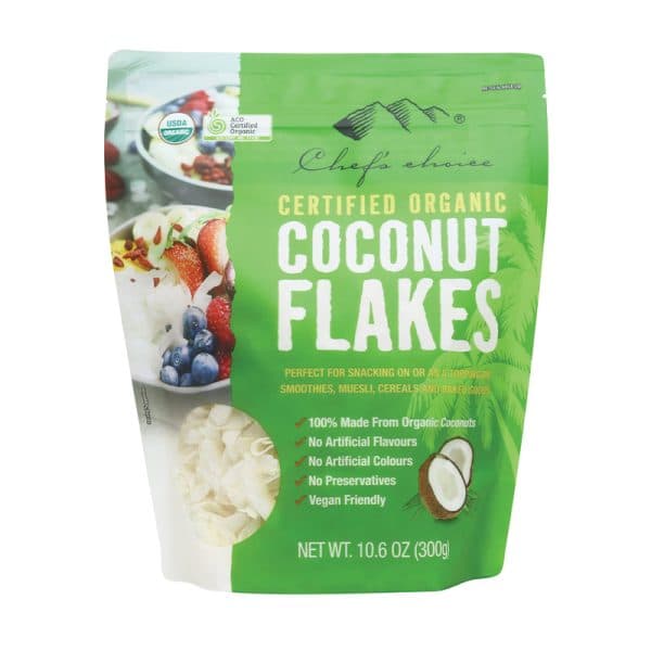 Certified Organic Coconut Flakes