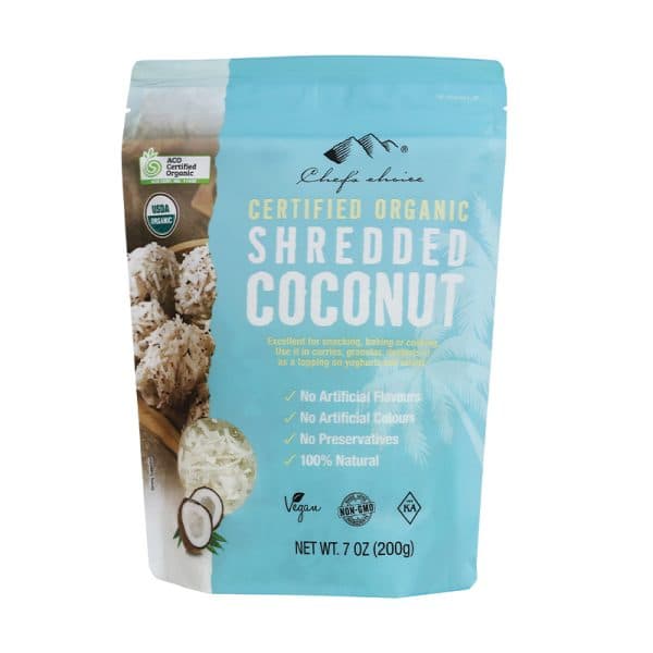 Certified Organic Shredded Coconut