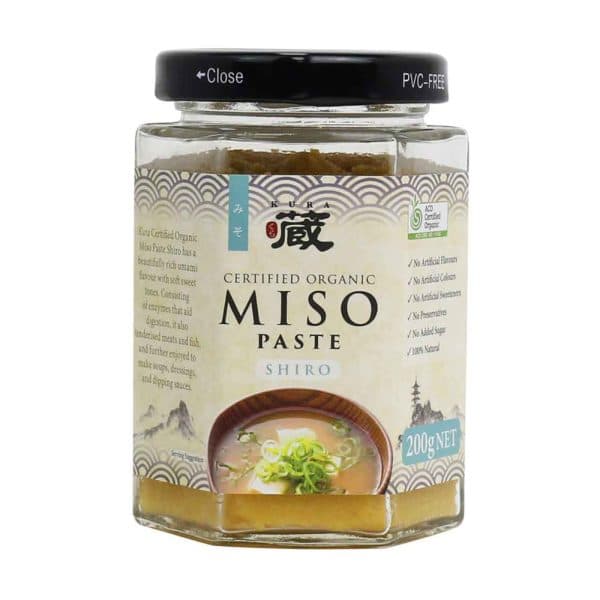 Certificate Organic Miso Paste Shiro