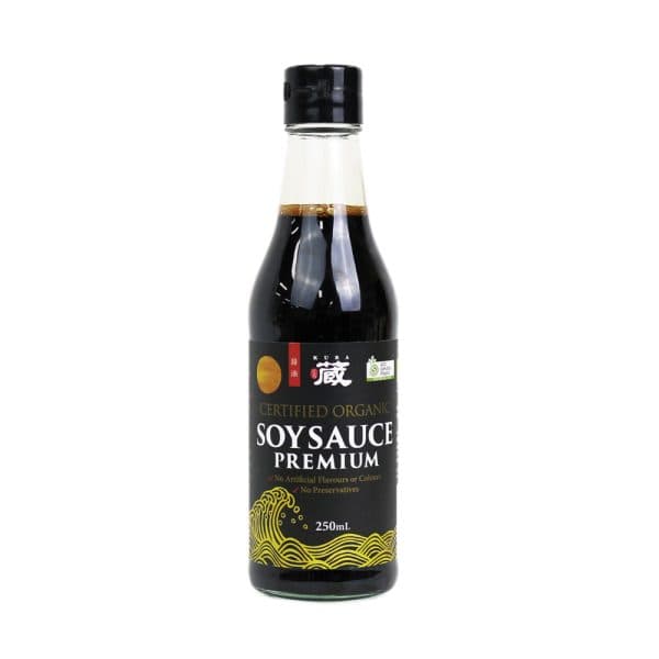 Certified Organic Premium Soy Sauce
