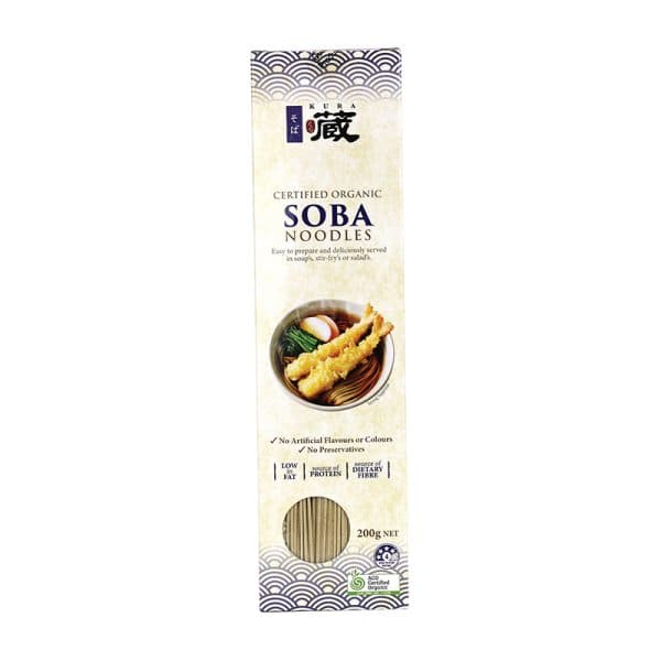 Certified Organic Soba Noodles