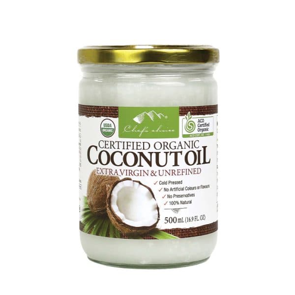 Certified Organic Coconut Oil Extra Virgin & Unrefined