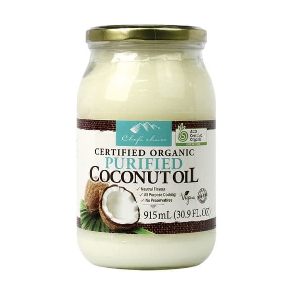 Certified Organic Purified Coconut Oil