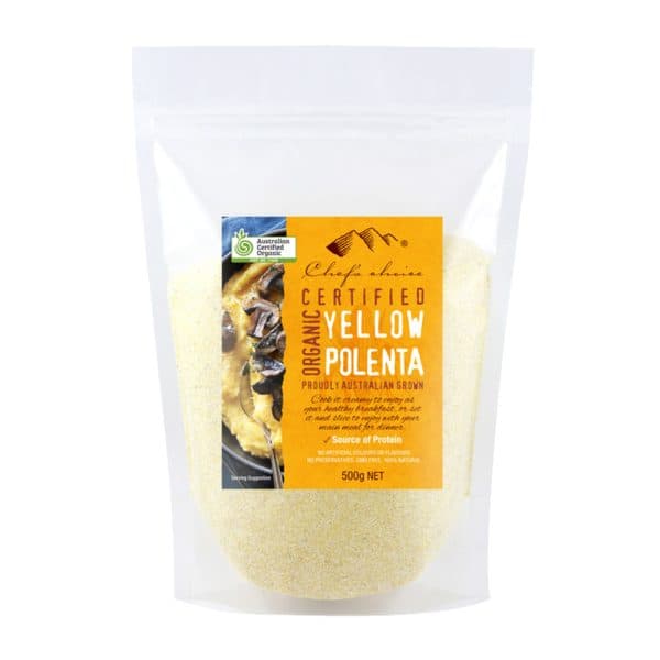 Certified Organic Yellow Polenta