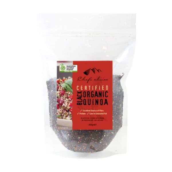 Certified Organic Black Quinoa