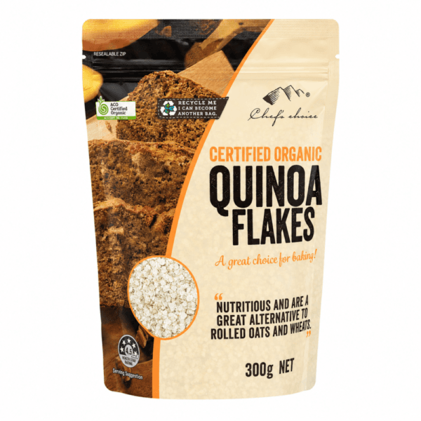 Certified Organic Quinoa Flakes