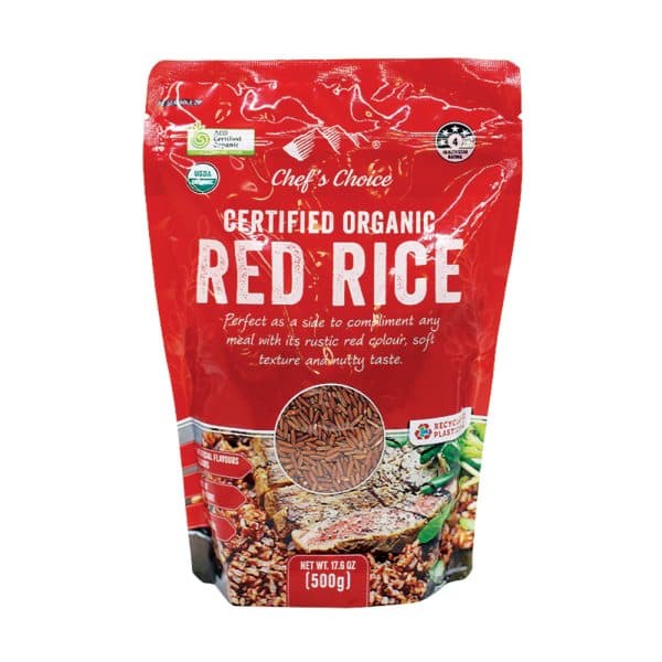 Certified Organic Red Rice