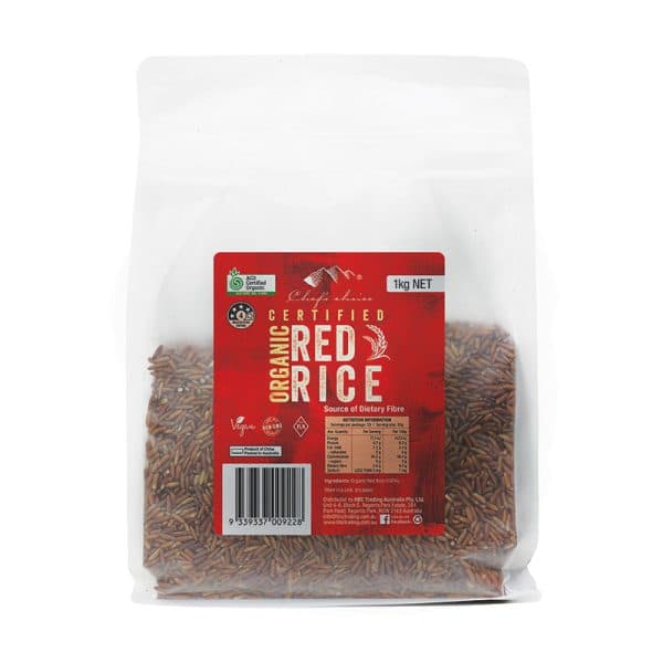 Certified Organic Red Rice