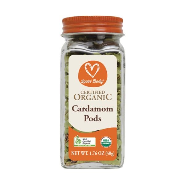 Certified Organic Cardamom Pods
