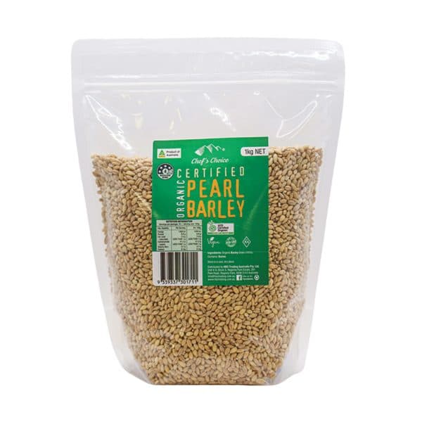 Certified Organic Pearl Barley