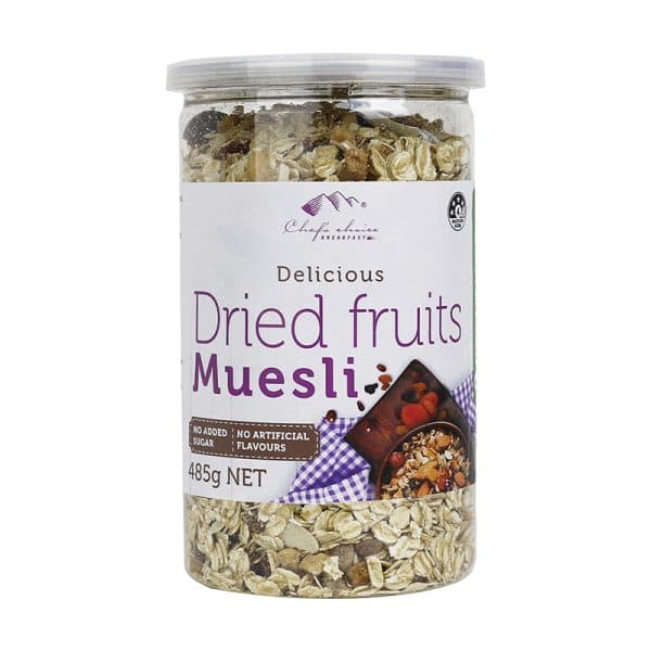 Delicious Dried Fruit Muesli