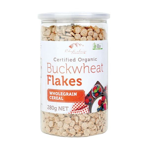 Certified Organic Buckwheat Flakes Wholegrain Cereal