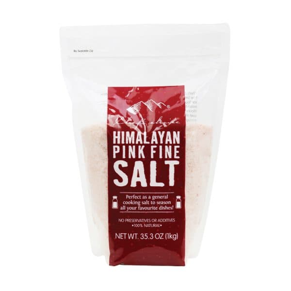 Himalayan Pink Fine Salt โ Plastic Bag