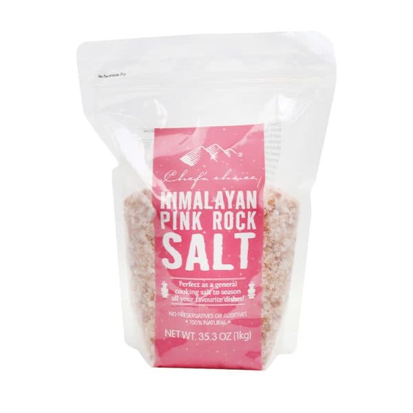 Himalayan Pink Rock Salt โ Plastic Bag