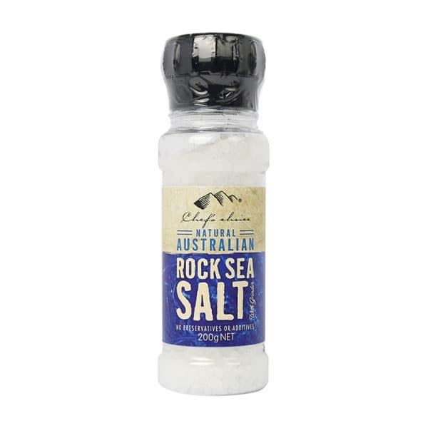 Natural Australian Rock Sea Salt – Grinder