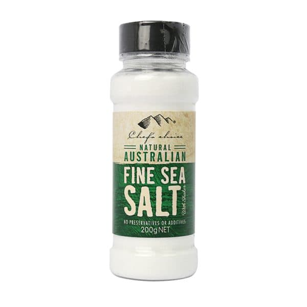 Natural Australian Fine Sea Salt with – Shaker