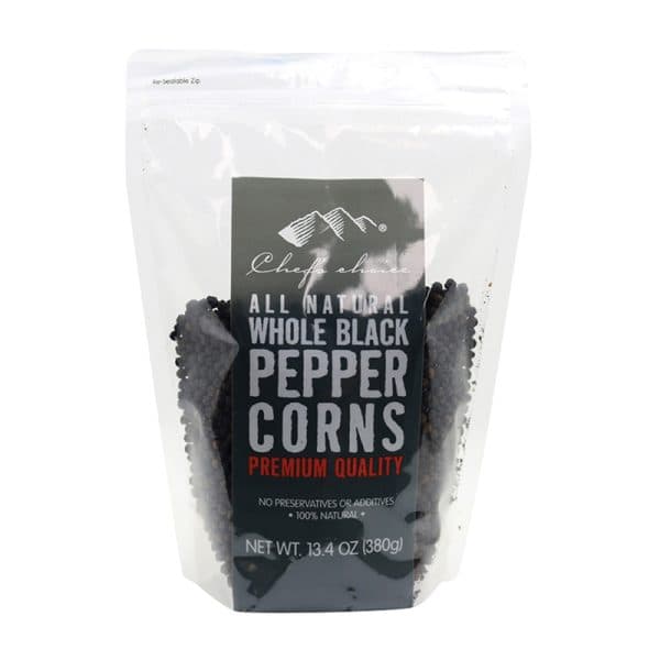 All Natural Whole Black Peppercorns