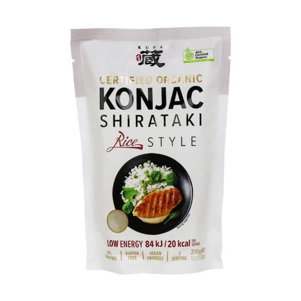 Certified Organic Konjac Shirataki Rice