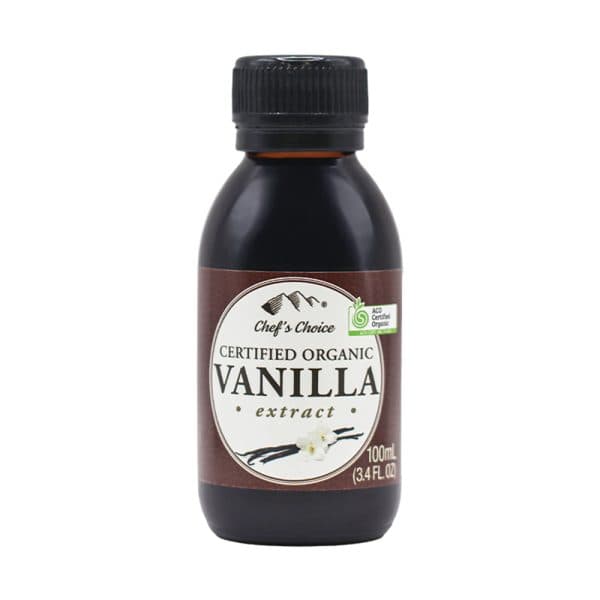 Certified Organic Pure Vanilla Extract