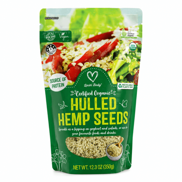Certified Organic Hulled Hemp Seed