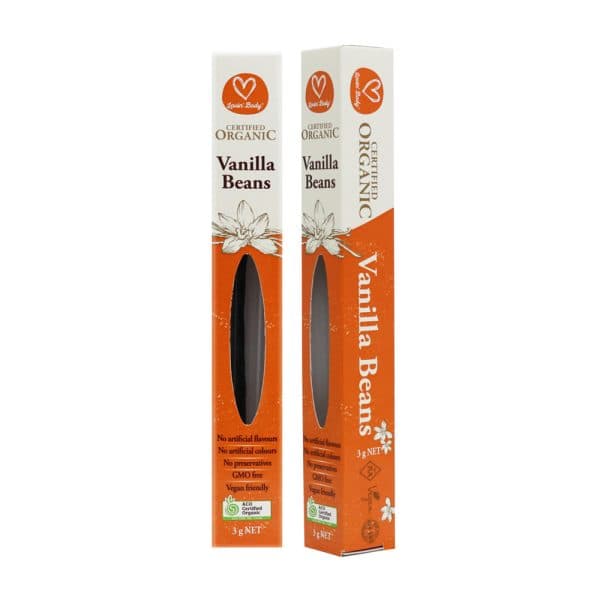 Certified Organic Vanilla Beans