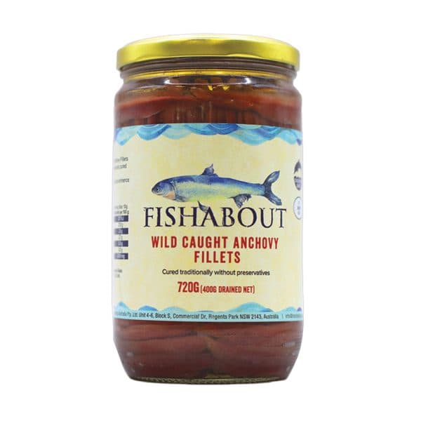 Anchovy Fillets in Sunflower Oil