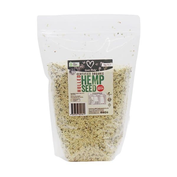 Certified Organic Hulled Hemp Seed